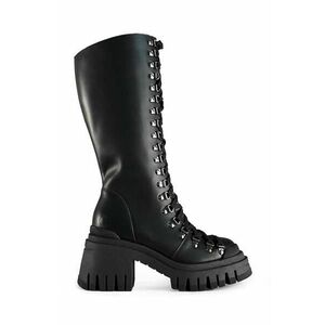 Altercore cizme Cora femei, culoarea negru, cu toc drept, Cora Vegan imagine
