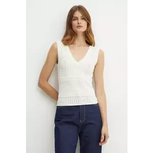 Morgan bluza MUSHU culoarea alb, modelator, MUSHU imagine