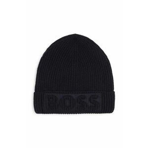 BOSS caciula din lana pentru copii culoarea albastru marin, J51565 imagine
