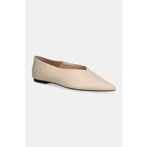 Aldo balerini de piele ZOLISSA culoarea bej, 13877830 ZOLISSA imagine
