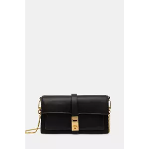 Dkny poseta de piele culoarea negru, R43GYG53 imagine