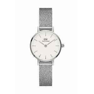 Daniel Wellington ceas Petite 24 Pressed Sterling femei, culoarea argintiu imagine