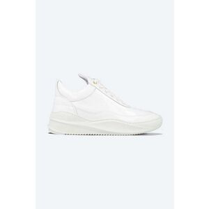 Filling Pieces sneakers din piele Low top Sky Shine culoarea alb, 25528301901 imagine