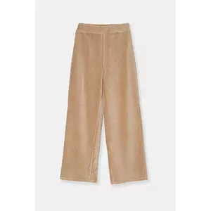 United Colors of Benetton pantaloni copii culoarea bej, neted imagine