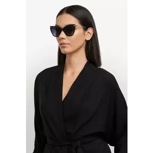Carolina Herrera ochelari de soare femei, culoarea negru, HER 0262/S imagine