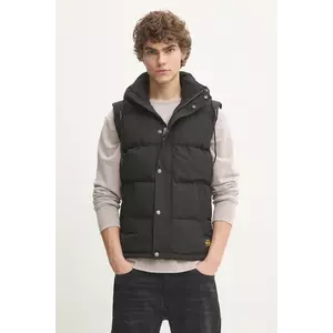 Superdry vesta barbati, culoarea negru, de iarna, M5011708A-12A imagine