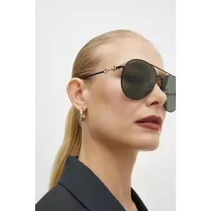 Gucci ochelari de soare femei, culoarea negru, GG1698S imagine