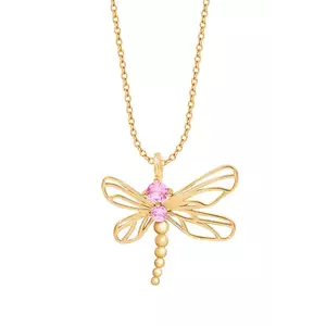 Lilou colier placat cu aur Dragonfly A03/MARKET/ANS/215 imagine