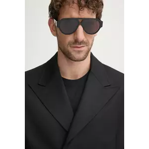 Bottega Veneta ochelari de soare barbati, culoarea negru, BV1318S imagine