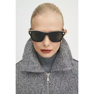 Versace ochelari de soare femei, culoarea negru, 0VE2272 imagine
