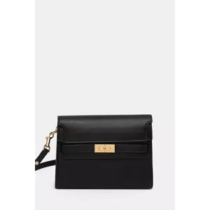 Tory Burch poșetă de piele Lee Radziwill culoarea negru, 158720.001 imagine