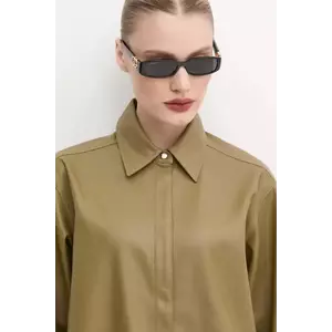 Gucci ochelari de soare femei, culoarea negru, GG1661S imagine