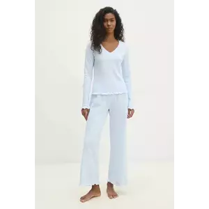 Answear Lab pijamale de bumbac bumbac imagine