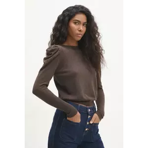 Answear Lab pulover femei, culoarea maro, light imagine