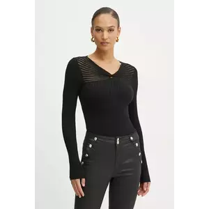 Morgan pulover MGANZA femei, culoarea negru, light, MGANZA imagine