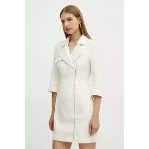 Morgan rochie RTWIX culoarea bej, mini, mulata, RTWIX imagine