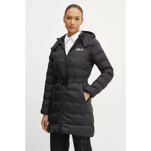 Karl Lagerfeld geaca femei, culoarea negru, de iarna, 246W1514 imagine