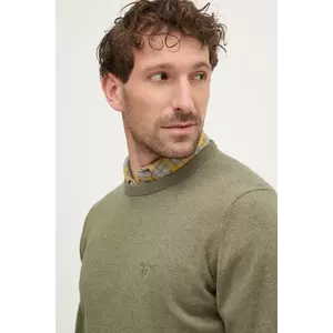 Barbour pulover de bumbac culoarea verde, light, MKN0932GN68 imagine