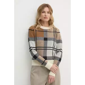 Barbour pulover de lana femei, culoarea maro, LKN1599MI11 imagine