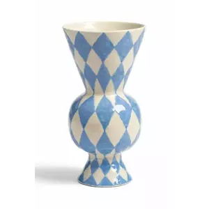 &k amsterdam vaza decorativa Rombic Blue imagine