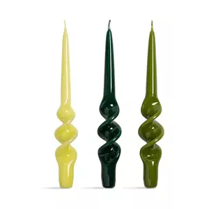 &k amsterdam set de lumânări alpha greens set 3-pack imagine