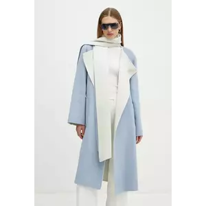 Karl Lagerfeld palton din lână pe două fețe de tranziție, A1W15018 imagine