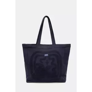 Vilebrequin geanta de bumbac BOUDOIR culoarea albastru marin, BIRA29I3 imagine