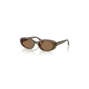 Ray-Ban ochelari de soare femei, culoarea maro, 0RB4441D imagine