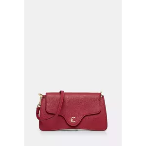 Coccinelle poseta de piele culoarea bordo, E5 SSL 27 01 01 imagine