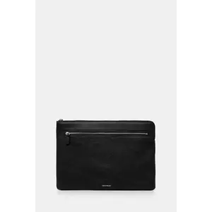 Coccinelle husă laptop din piele culoarea negru, E5 MUK 86 01 01 imagine