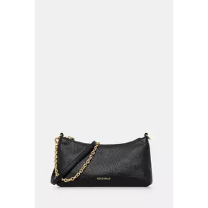 Coccinelle poseta de piele culoarea negru, E5 QH0 55 01 01 imagine