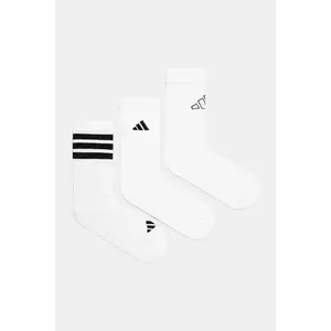 adidas sosete 3-pack culoarea alb, JI6316 imagine