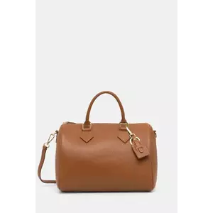 Answear Lab poseta de piele culoarea maro imagine