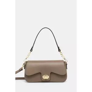 Answear Lab poseta de piele culoarea maro imagine
