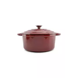 Salt&Pepper oală cu capac Ferno culoarea rosu imagine
