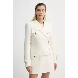 Bruuns Bazaar sacou culoarea bej, un singur rand de nasturi, melanj, BBW4429 imagine