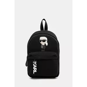 Karl Lagerfeld ghiozdan copii culoarea negru, mare, cu imprimeu, Z30406 imagine
