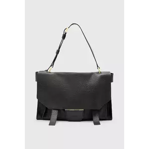 AllSaints poseta de piele URSA culoarea negru, W115XC imagine