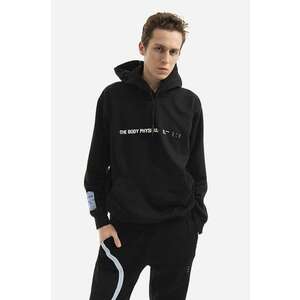 MCQ hanorac de bumbac Manifesto bărbați, culoarea negru, cu glugă, cu imprimeu 624727RST841000-BLACK imagine