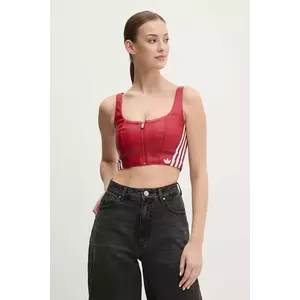 adidas Originals FAUX LTHR culoarea roșu, JY6310 imagine