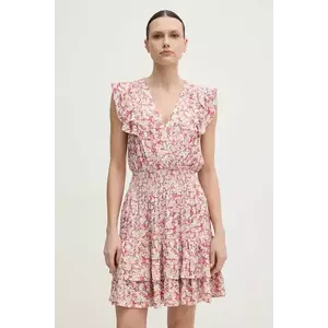 Dkny rochie culoarea roz, mini, evazati, DJ4D9012 imagine