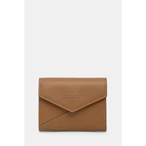 MM6 Maison Margiela portofel de piele femei, culoarea maro, SA5UI0010.P7183 imagine