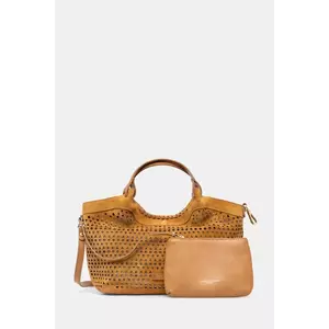 Gianni Chiarini geanta de mana din piele intoarsa DUA culoarea maro, BS 11679 CMLSR imagine