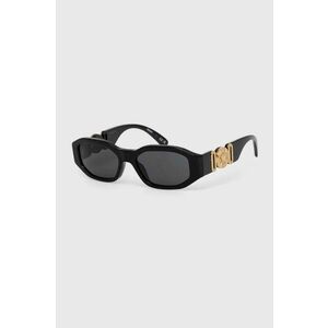 Versace ochelari de soare copii culoarea negru, 0VK4429U imagine