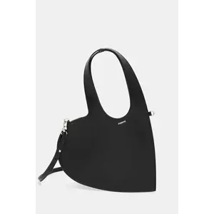 Coperni poseta de piele Crossbody Baby Heart Tote culoarea negru, COPBA93F6031 imagine