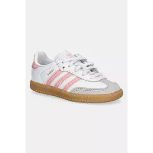 adidas Originals sneakers pentru copii SAMBA OG culoarea roz, JP5488 imagine
