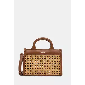 BOSS poseta culoarea bej, 50541759 imagine