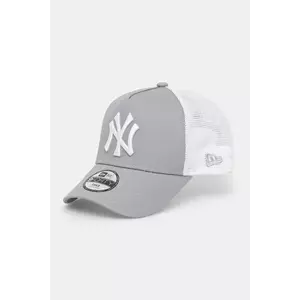 New Era sapca NEW YORK YANKEES culoarea gri, cu imprimeu, 12745565 imagine