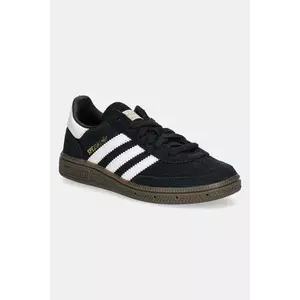 adidas Originals sneakers din piele intoarsă HANDBALL SPEZIAL culoarea negru, JI2894 imagine