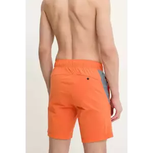 Napapijri pantaloni scurți N-Tartuca bărbați, culoarea portocaliu, NP0A4ILTA001 imagine